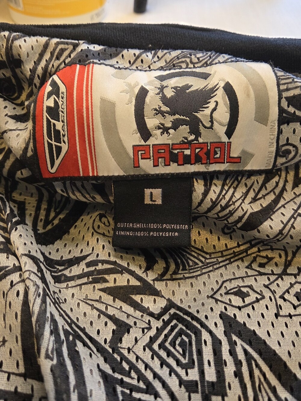 Fly Racing Patrol Motorcycle Jacket. Lg - Picture 2 of 8